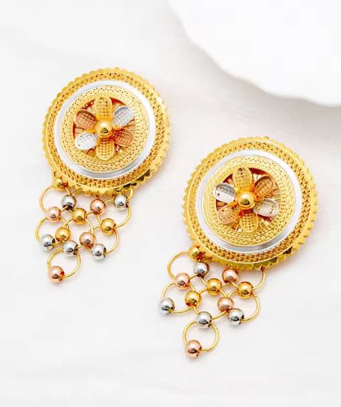 Multicolor Beaded Jewelry Set – Necklace, Earrings & Ring