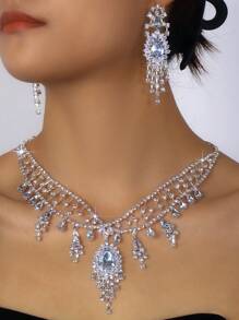 Silver Jewellery Necklace Set – Wedding Fashion | Brand New Design